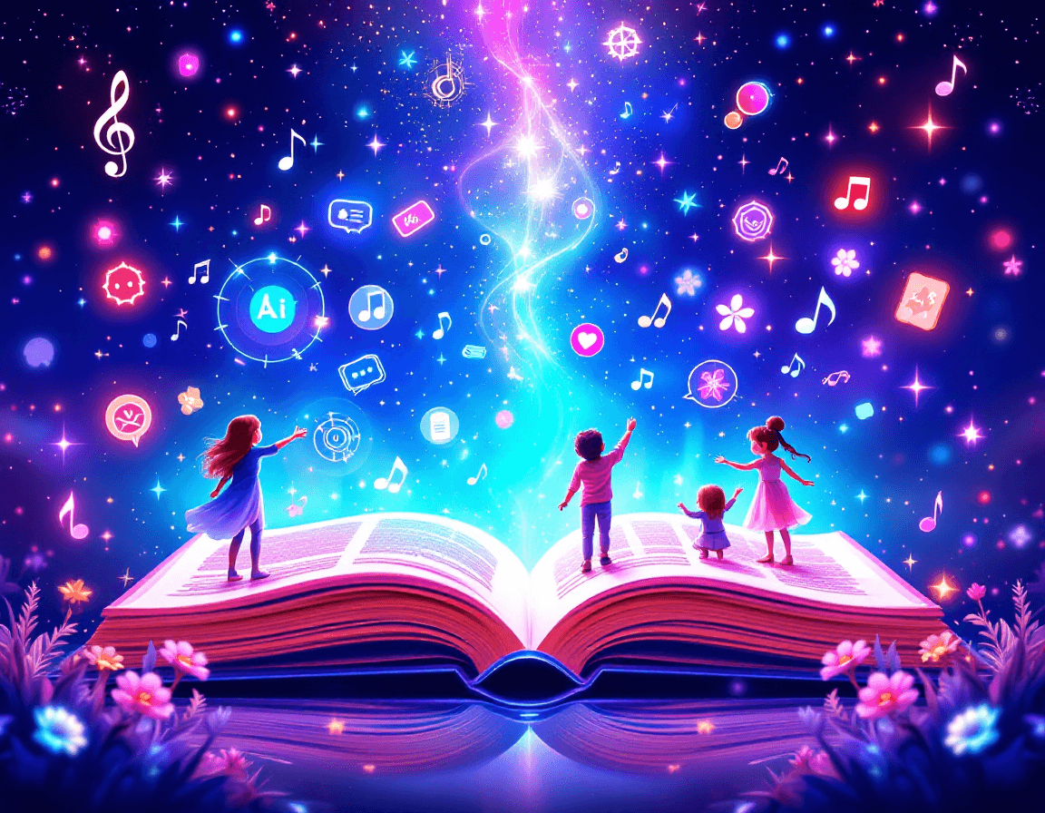 AI 绘本创作平台展示